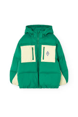 Green Roadrunner Puffer Jacket