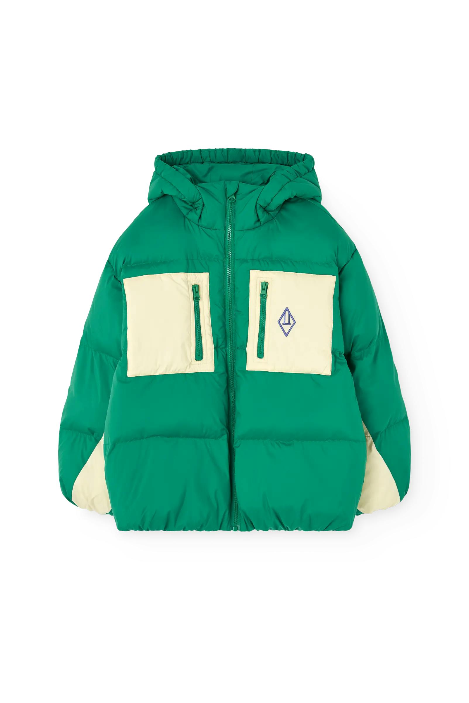 Green Roadrunner Puffer Jacket
