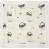Coastal Mini Lovey Two-Layer Muslin Security Blanket