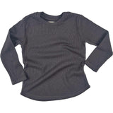 Rib Long Sleeve Top