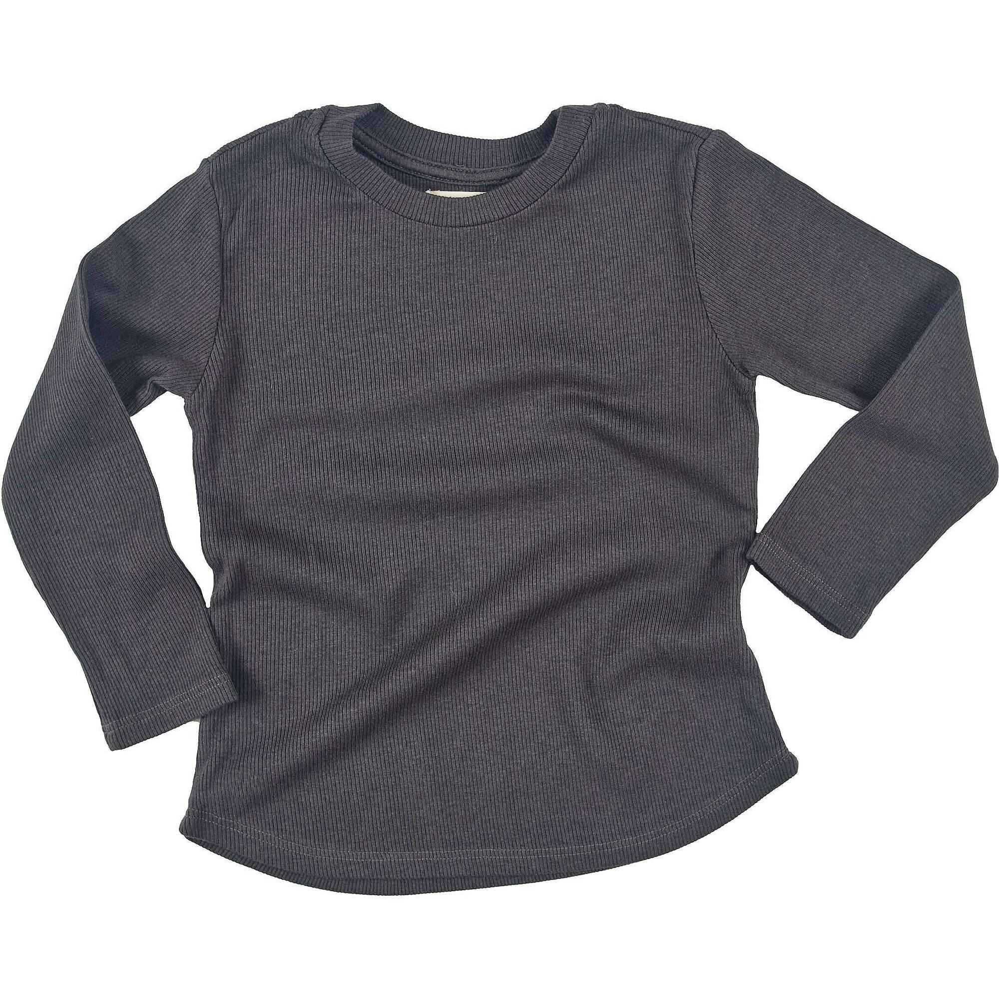 Rib Long Sleeve Top