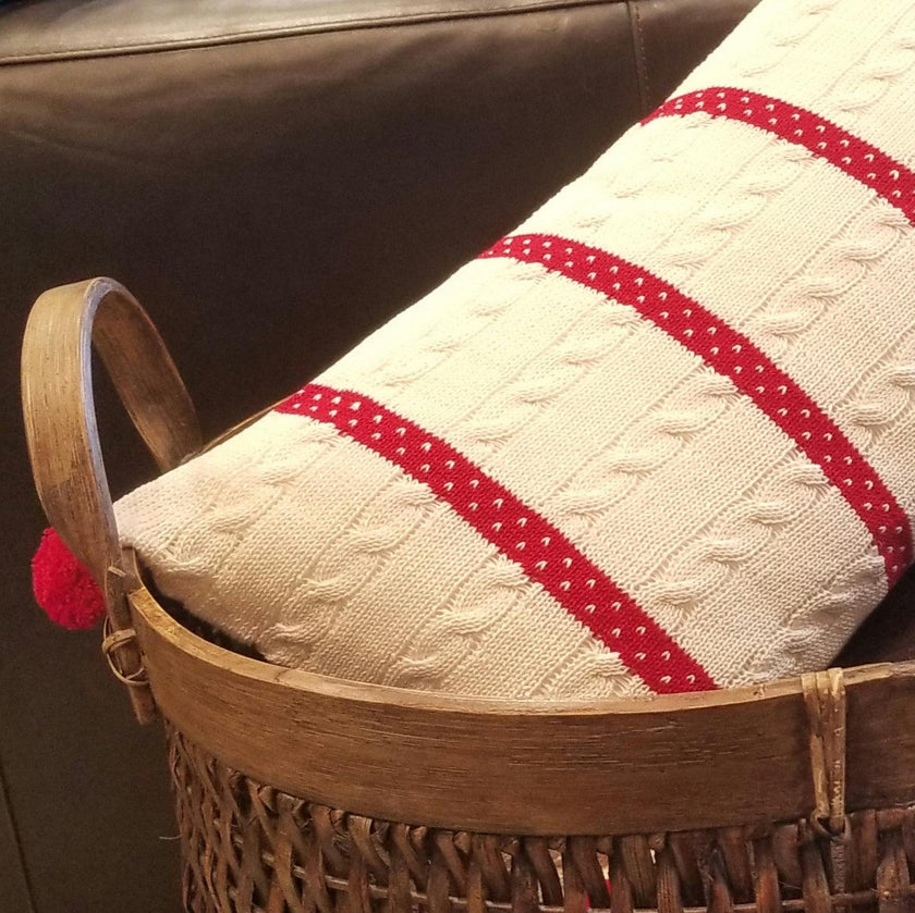 Cable Lumbar Pillow