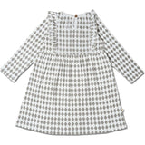 Organic Long Sleeve Ruffle Dress
