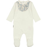 Pleated Bib Footie
