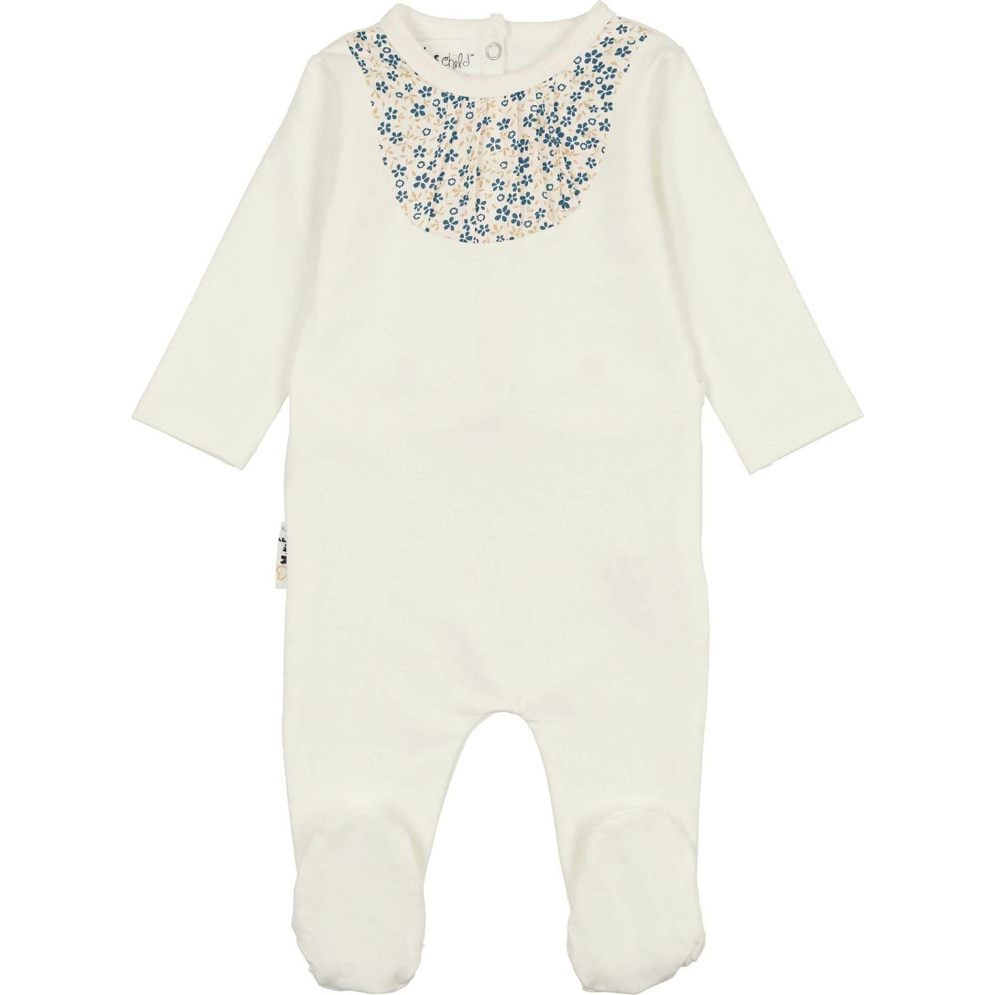 Pleated Bib Footie
