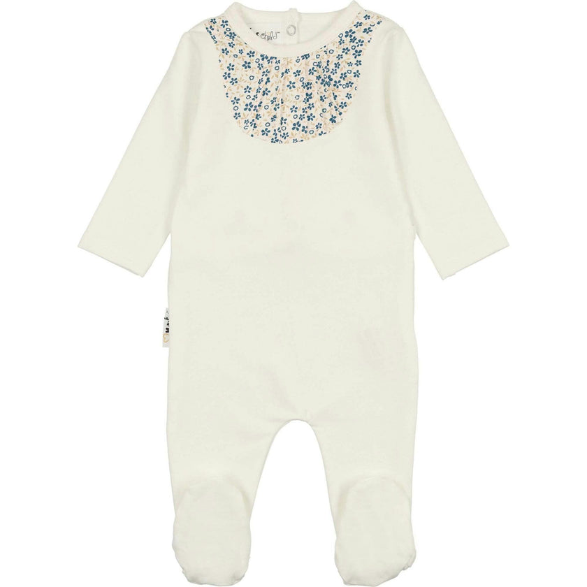 Pleated Bib Footie