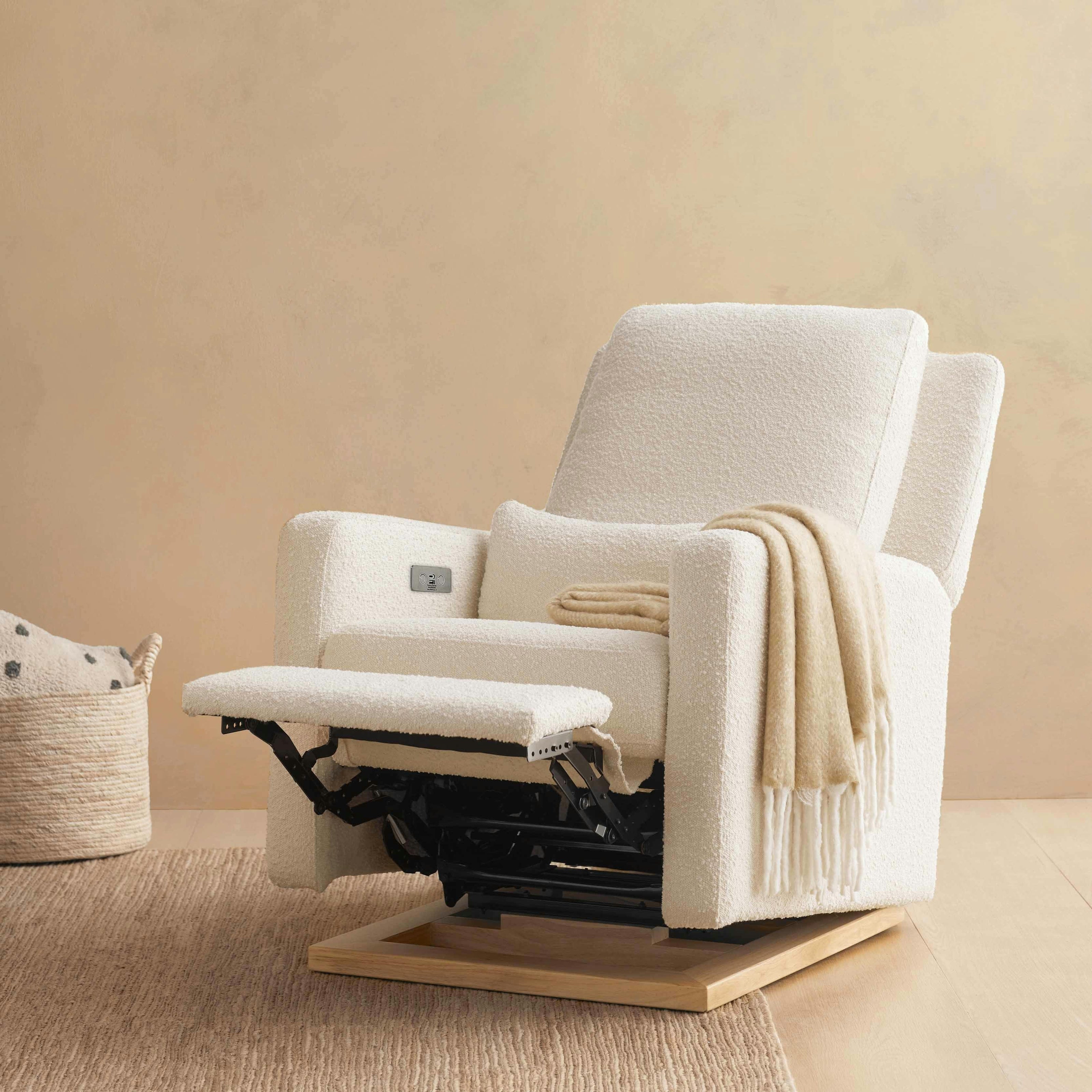 Babyletto Sigi Electronic Recliner and Glider with USB Port