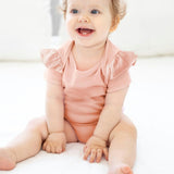 RORY 5-Pack Short Sleeve Ruffle Bodysuits