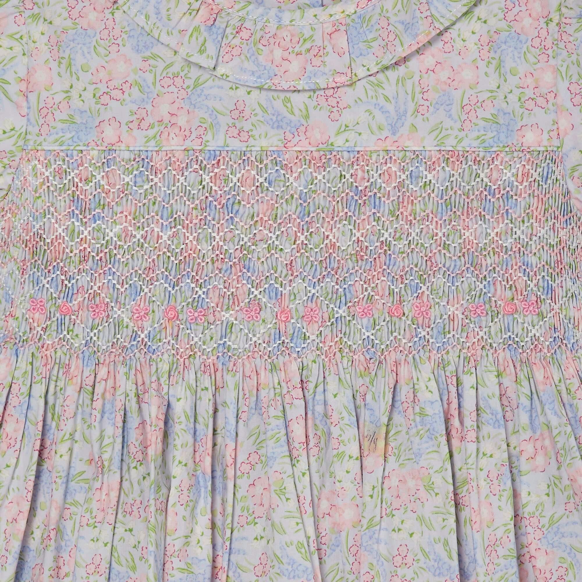 Hand-Smocked Girls Dress Rosie