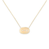 Found Small Nest Pendant Necklace - Diamond