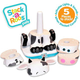 Stack-a-Roos Pals Nesting Stacking Baby Toy w/ Lights & Sounds: Baby
