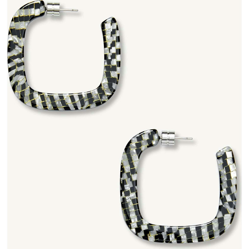 Midi Square Hoops