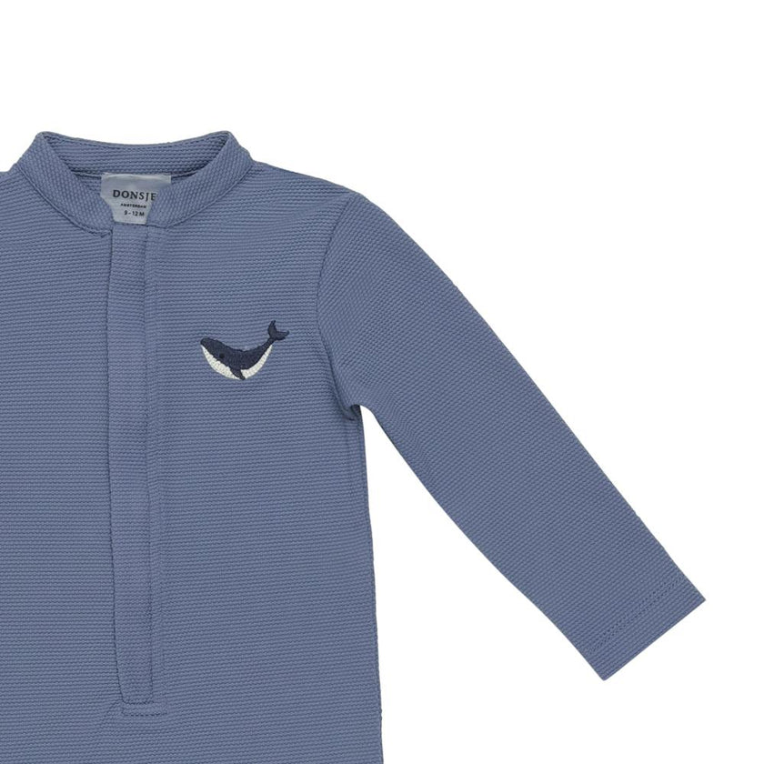 Monoah Swimsuit | Whale | Royal Blue
