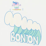 BONTON Livo Wave T-Shirt - Ecru Bonton