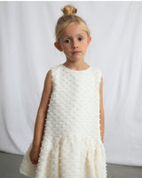 White Plumeti dress