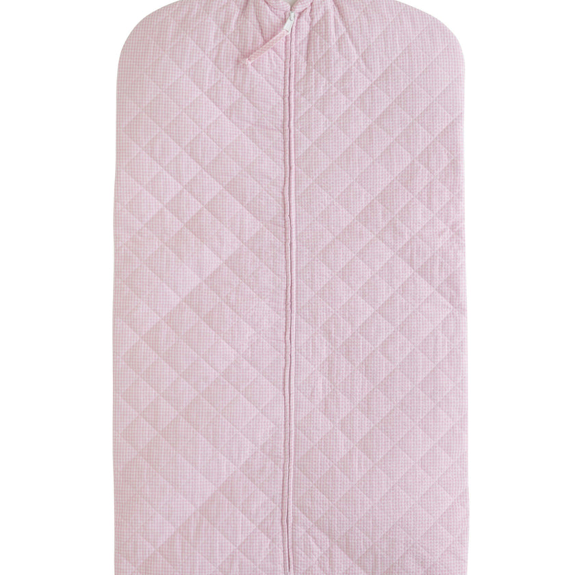 Quilted Luggage - Light Pink