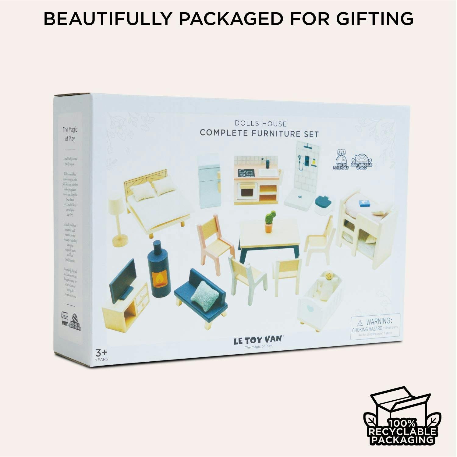 Complete Dolls House Furniture Set