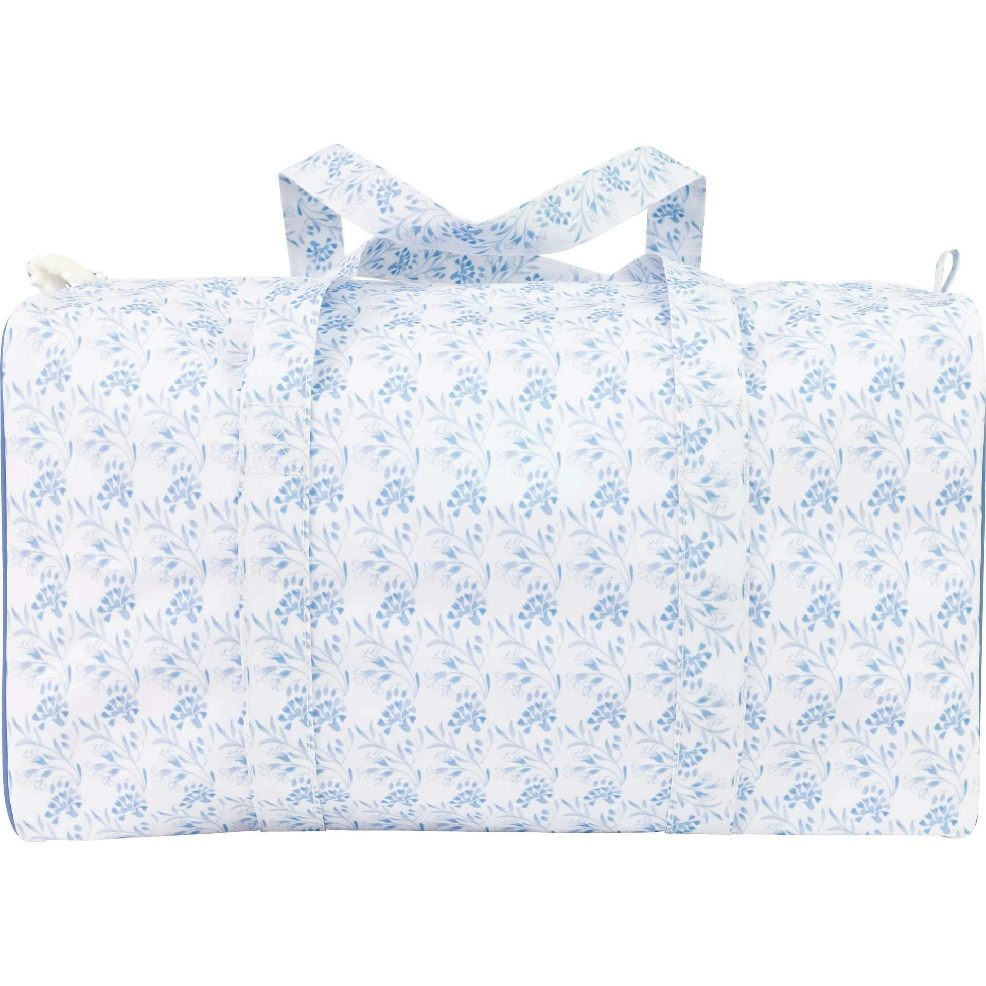 The Duffle Bag in Navy Floral