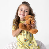 Teddy Picnic Girls' Short Sleeve Dress