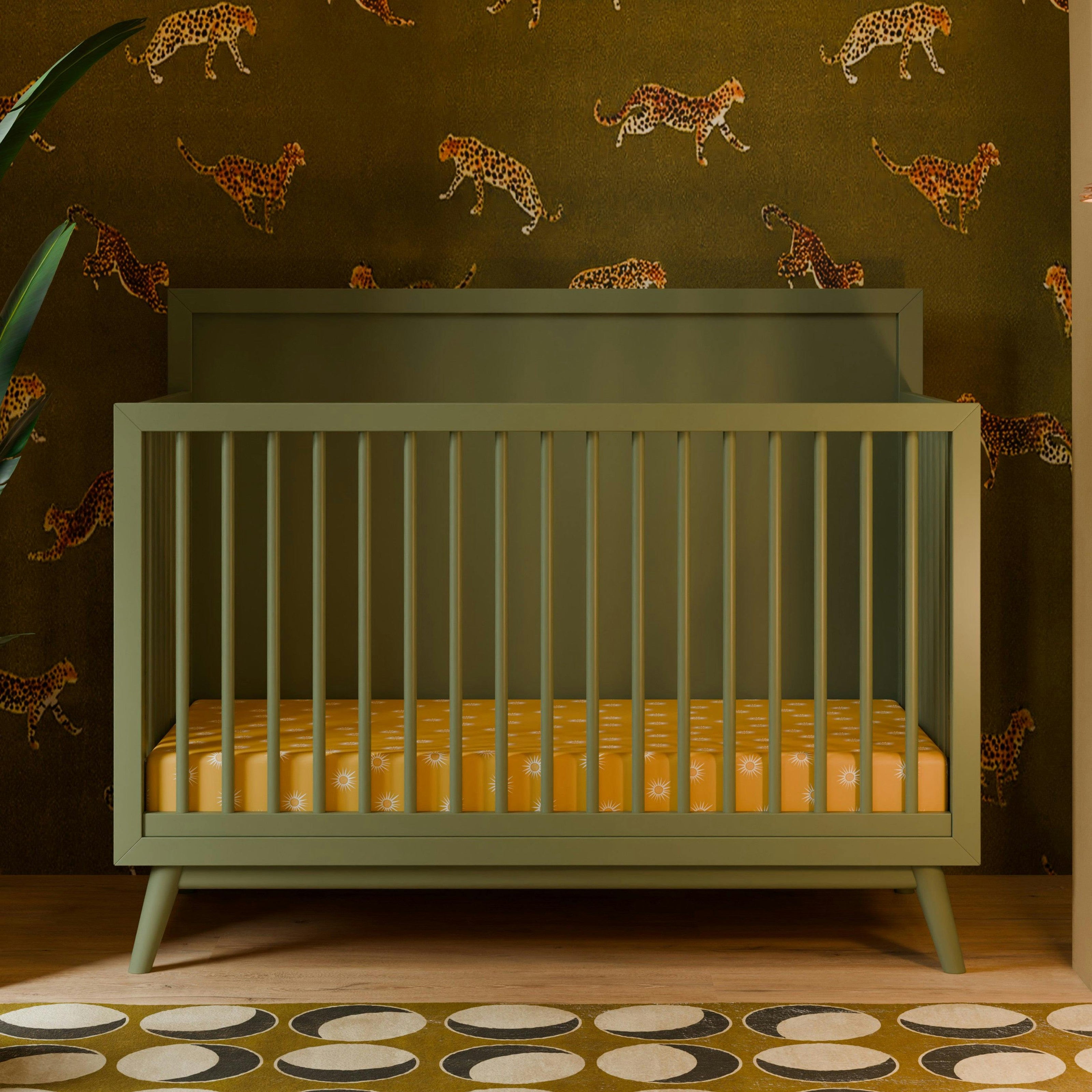 Babyletto Palma 4-in-1 Convertible Crib with Toddler Bed Conversion Kit