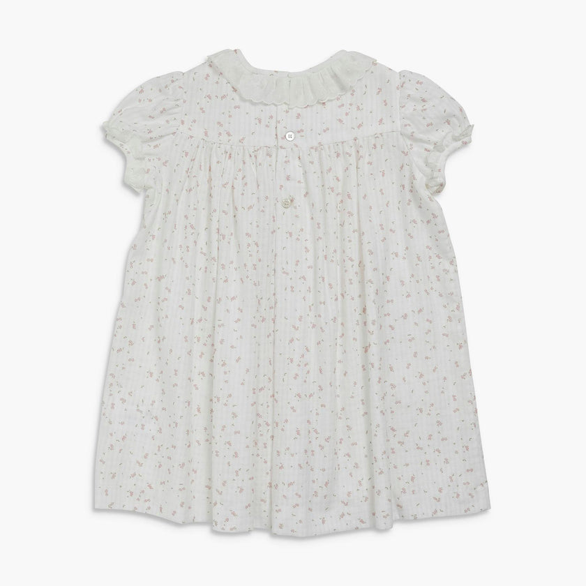 Belle Dress Jacquard Pink