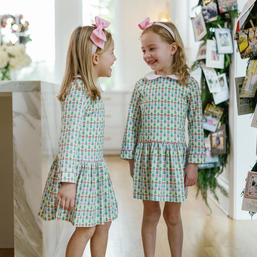 Lillian Girls' Dress - Tree Topper Bows