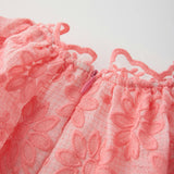 Kaia Lace Embroidered Mini Dress