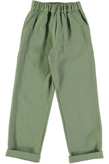 Pantalon enfant Golfeur - Vert Matcha