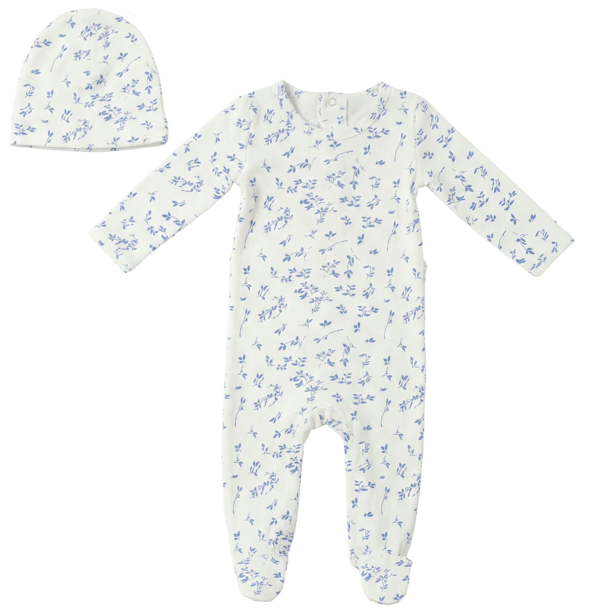 Leaves Print Onesie