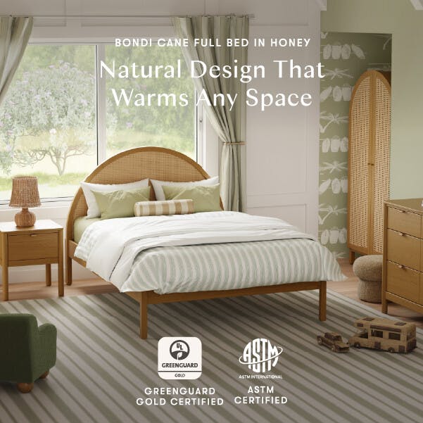Bondi Cane Full Bed in Honey