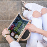 Women's Vegan Leather Large Lunchbox
