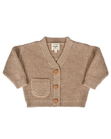 Wren Cardigan Sand Dollar, Brown