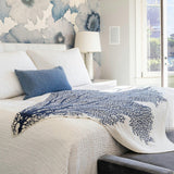 Coral Fan Throw
