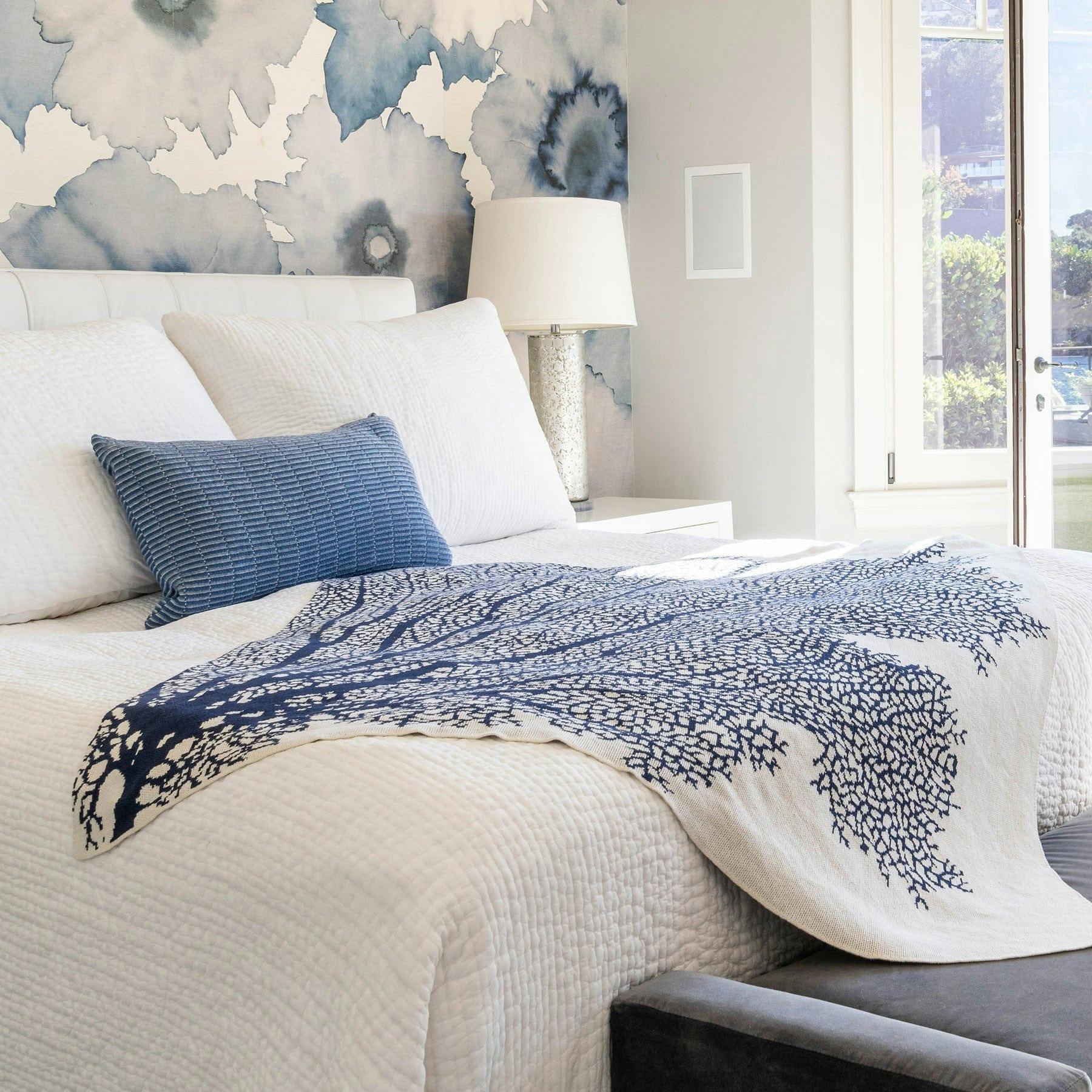 Coral Fan Throw