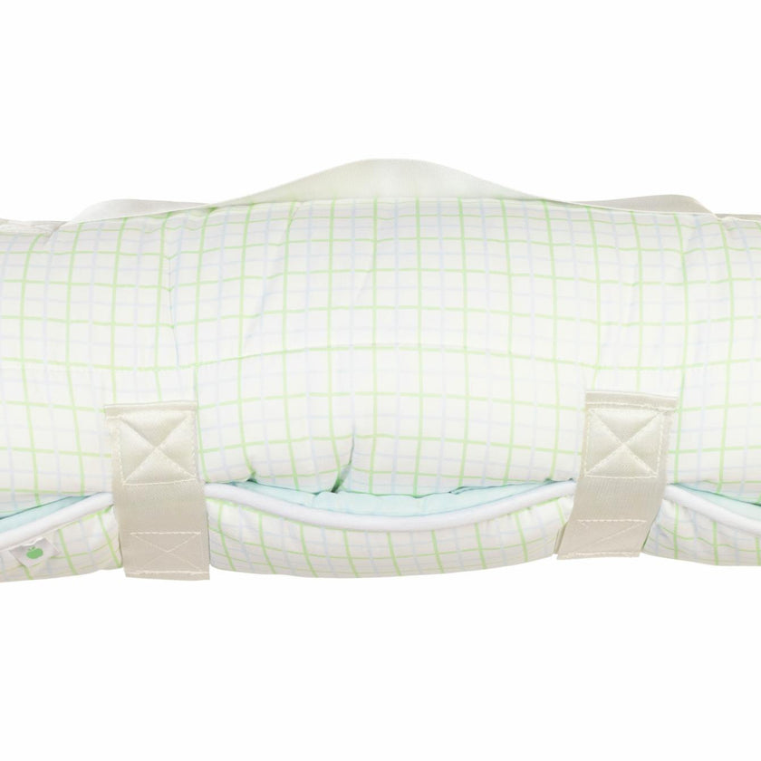 The Nap Mat in Blue/Green Windowpane