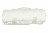 The Nap Mat in Blue/Green Windowpane