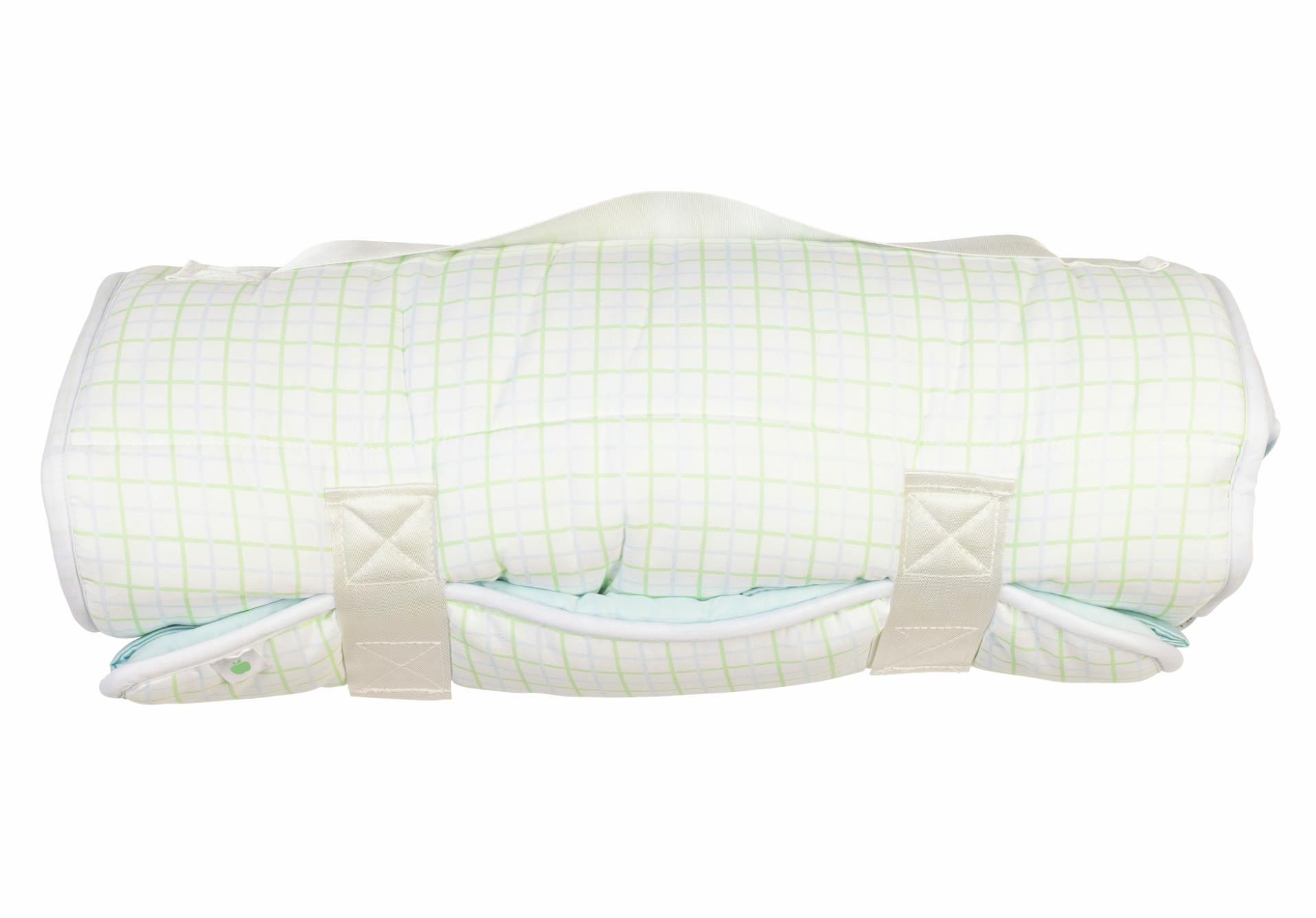 The Nap Mat in Blue/Green Windowpane