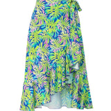 Women's Wrap Skirt - Montemar Print