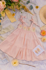 Crochet Dress in Petal Bouquet
