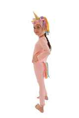 Sunrise Peach Unicorn Pajama Costume