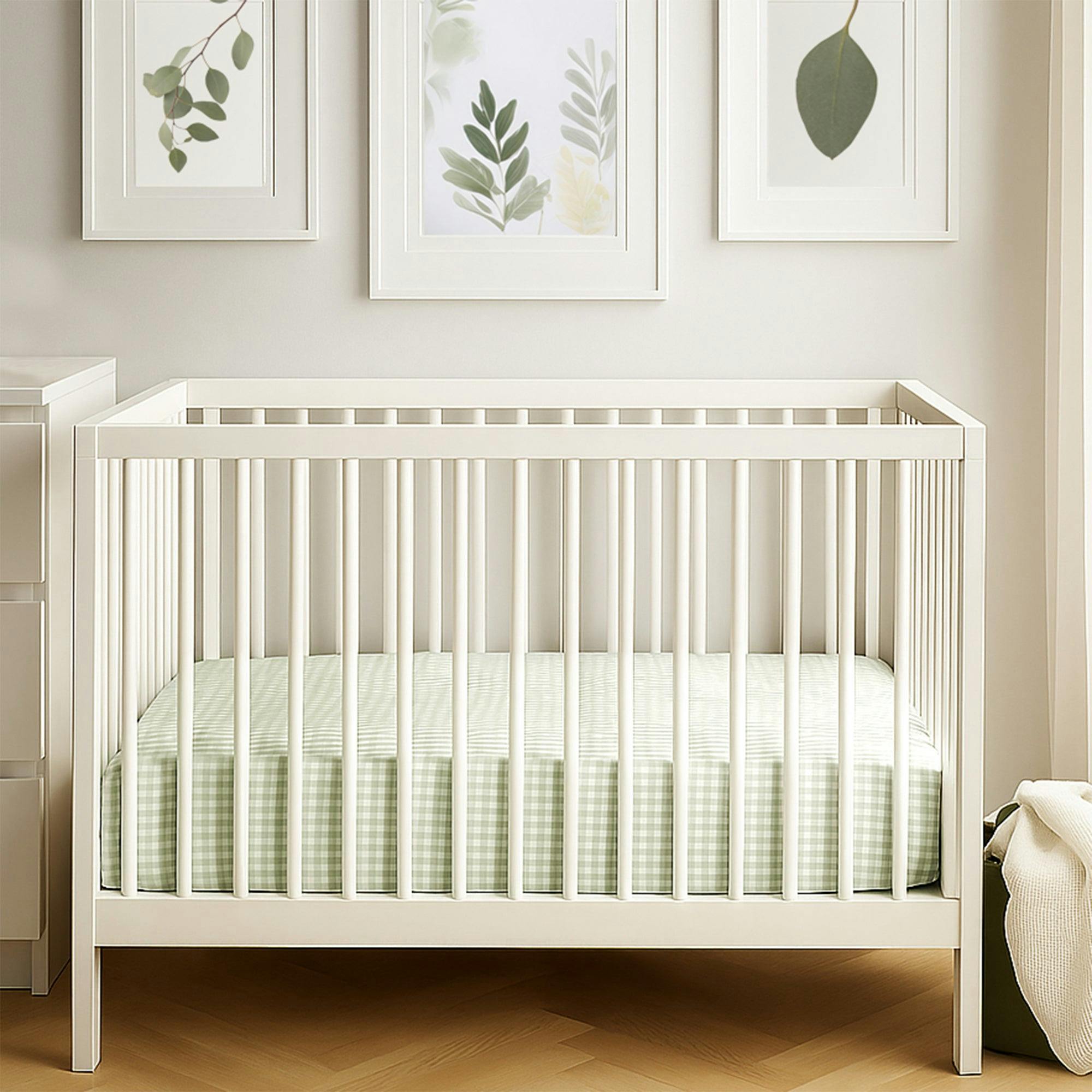 FRANKIE Fitted Crib Sheet
