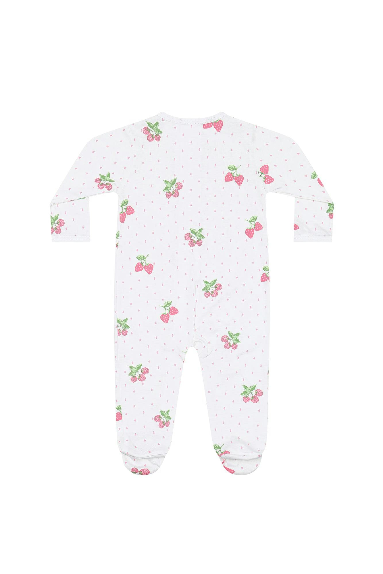 Berries Zipper Footie