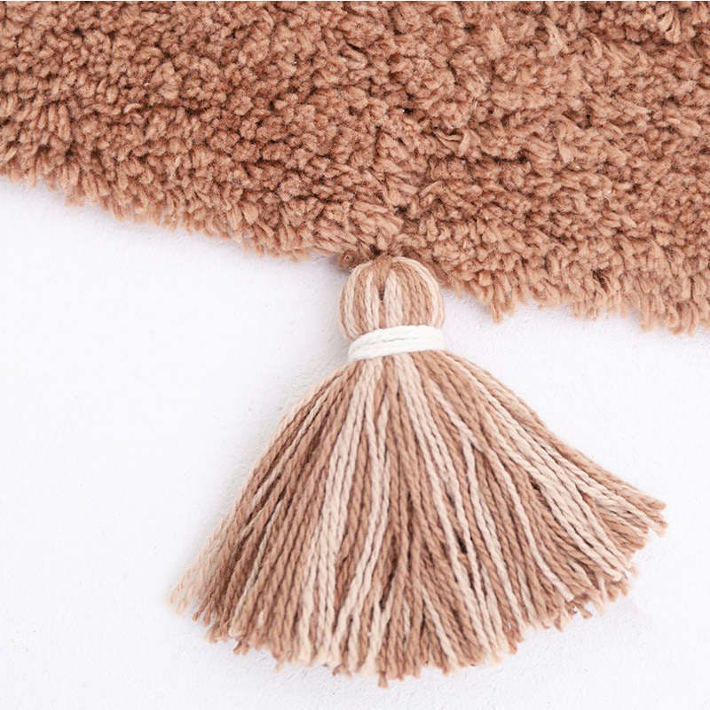 Yva Bohemian Tassel Round Rug