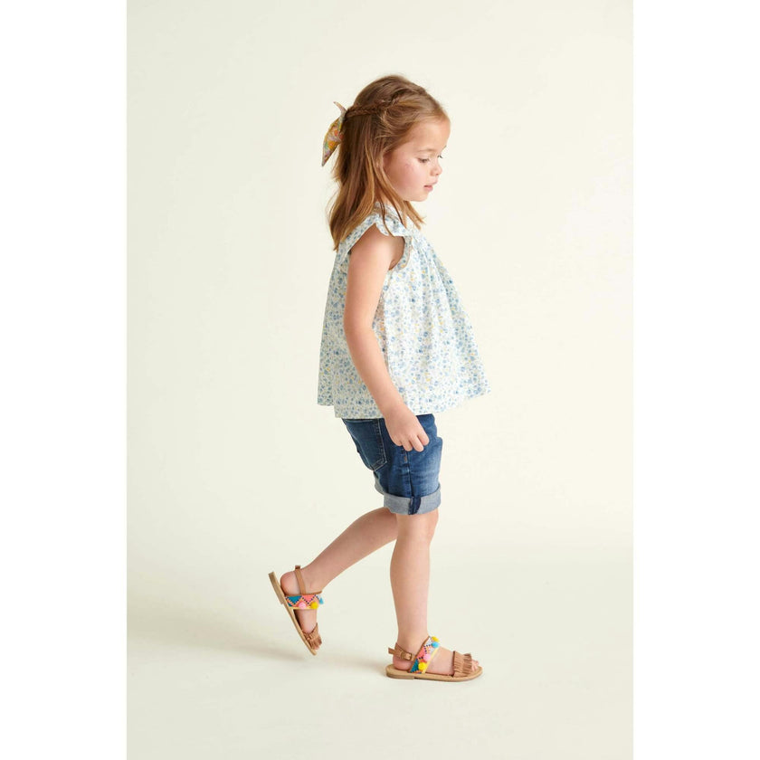 Hand-Smocked Girls Blouse Ines