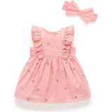 Broderie Dress & Headband Swallow Broderie