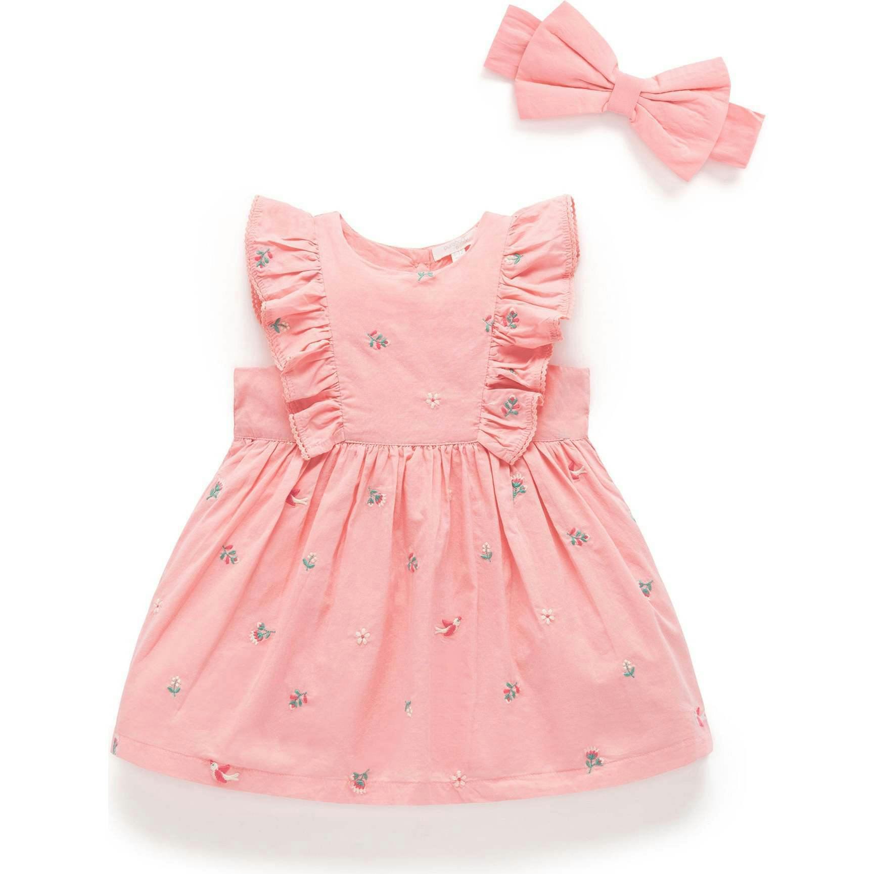 Broderie Dress & Headband Swallow Broderie