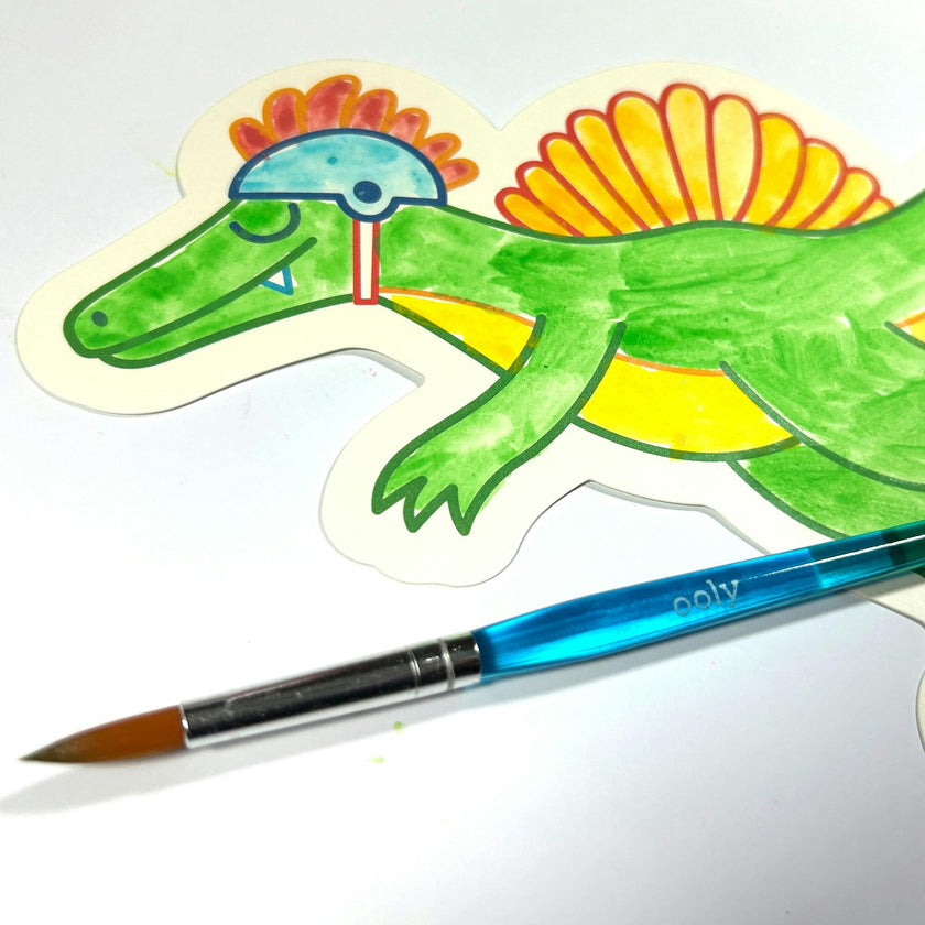 Playful Painters Easy Watercolor Painting Kit - Chills & Thrills Dinos