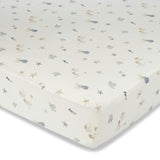 Cove Sea Life Cotton Fitted Crib Sheet