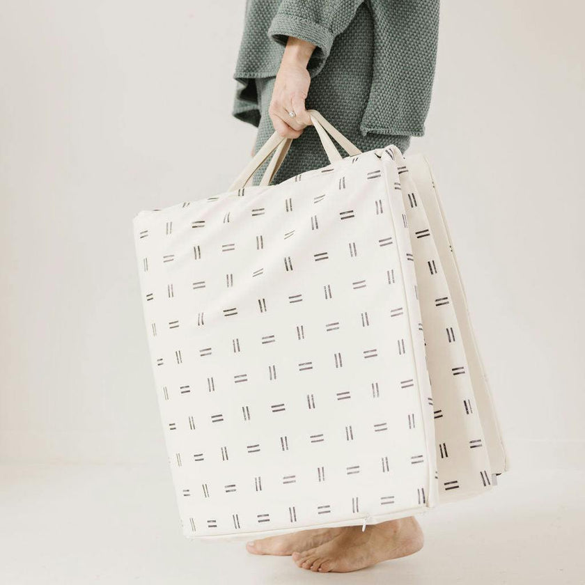 Mudcloth Vegan Leather Mat