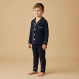 Year-Round Button down Ribbed Pjs